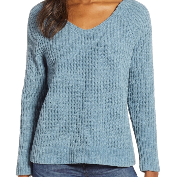 lucky brand chenille sweater